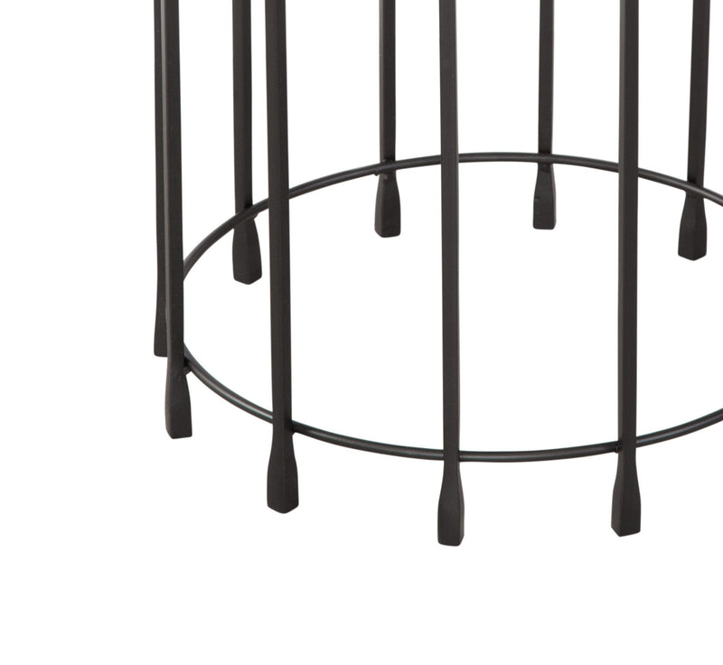Hartley - Accent Table - Matte Black