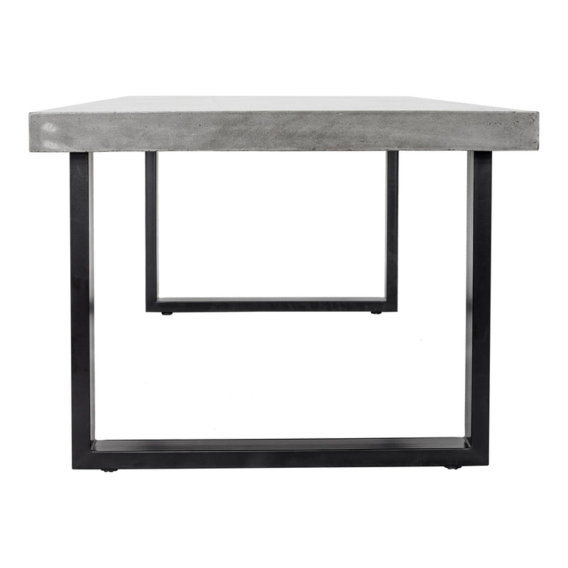 Jedrik - Large Outdoor Dining Table - Cement