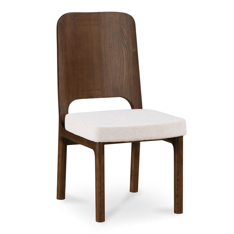 Kerr - Dining Chair (Set of 2) - Walnut / Beige