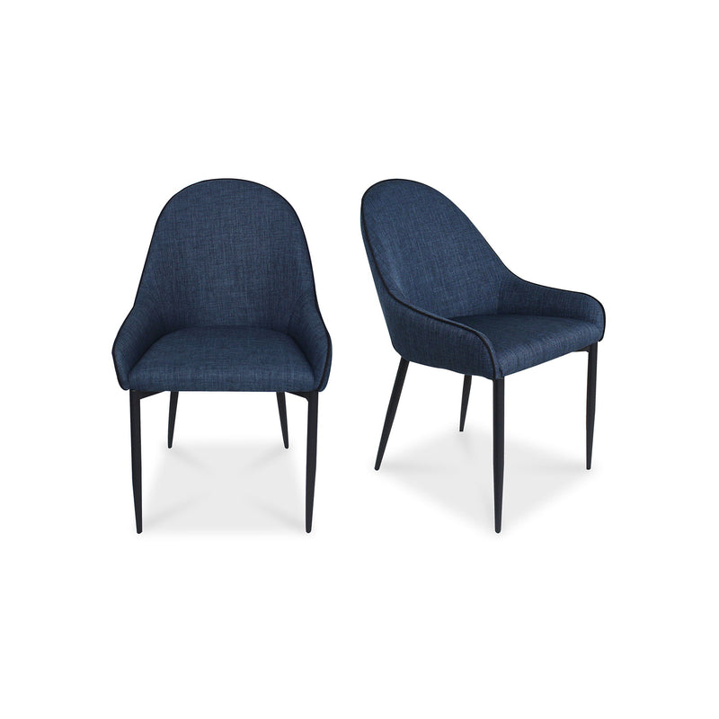 Lapis - Dining Chair (Set of 2) - Dark Blue
