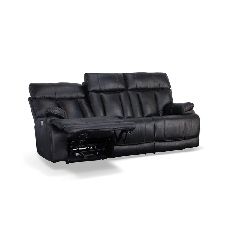 Clive - Power Reclining Sofa With Power Headrests & Lumbar