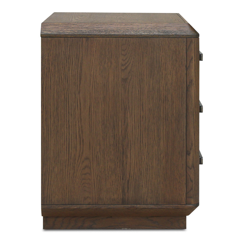 Caleb - Accent Nightstand - Dark Brown