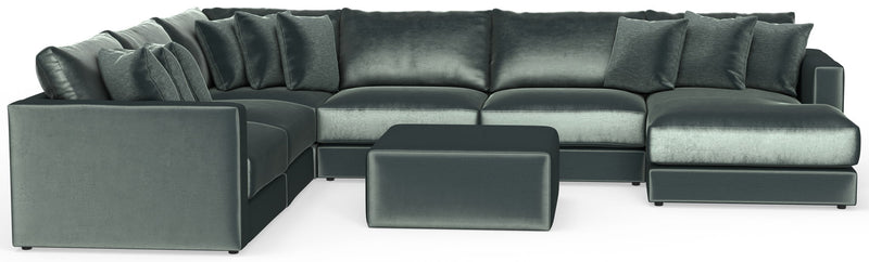 Remington - Modular Sofa And Cocktail Ottoman