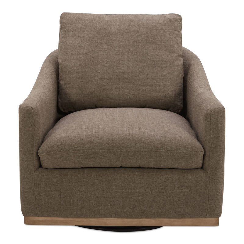 Linden - Swivel Chair - Soft Taupe