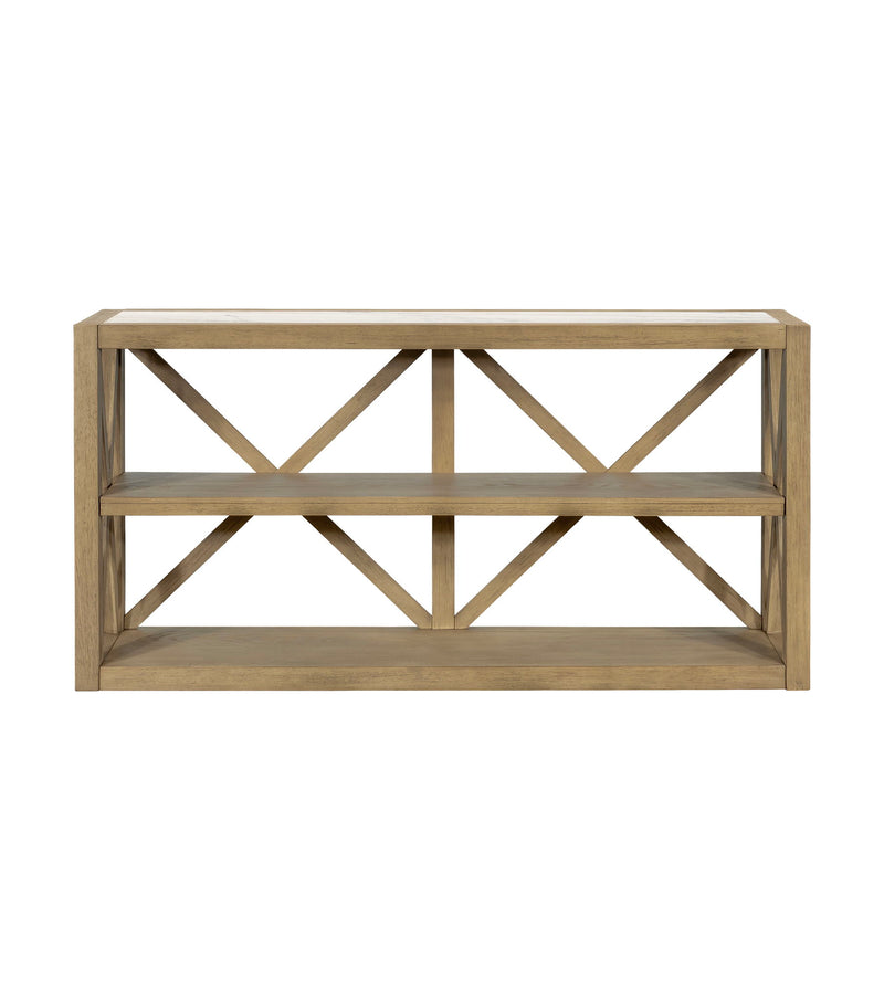 Holden - Console Table - Rustic Blonde