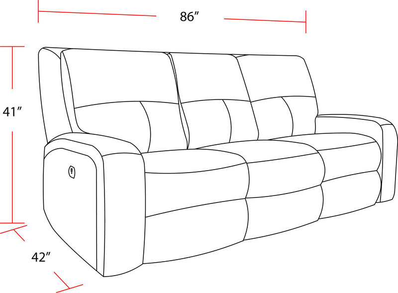Polaris - Power Sofa