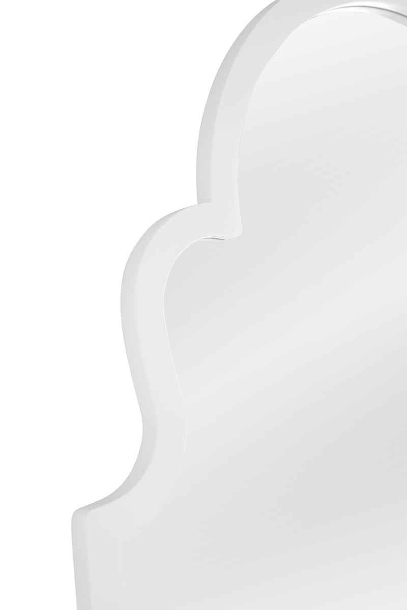 Elberta - Floor Mirror - White