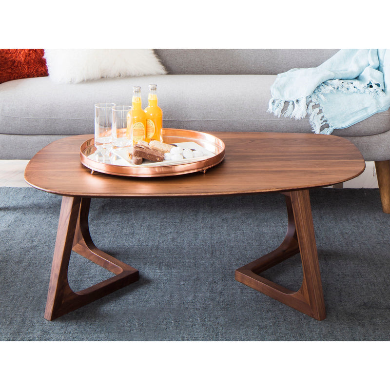 Godenza - Small Coffee Table - Natural Walnut