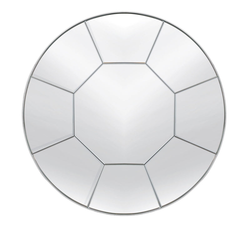 Facet - Wall Mirror - Silver