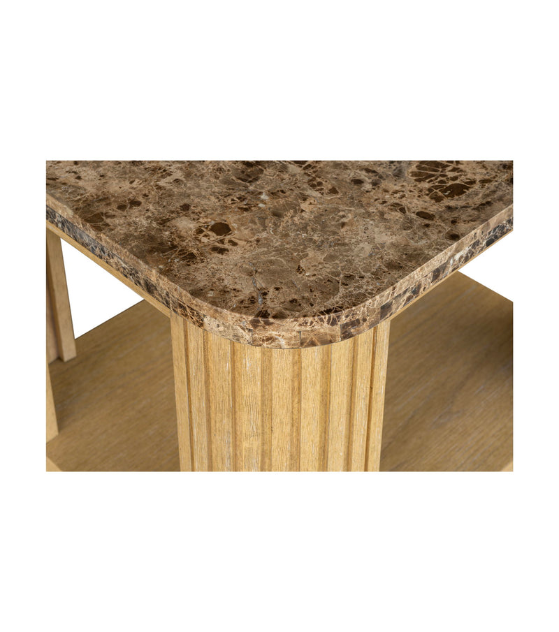 Arlo - End Table - Pale Oak