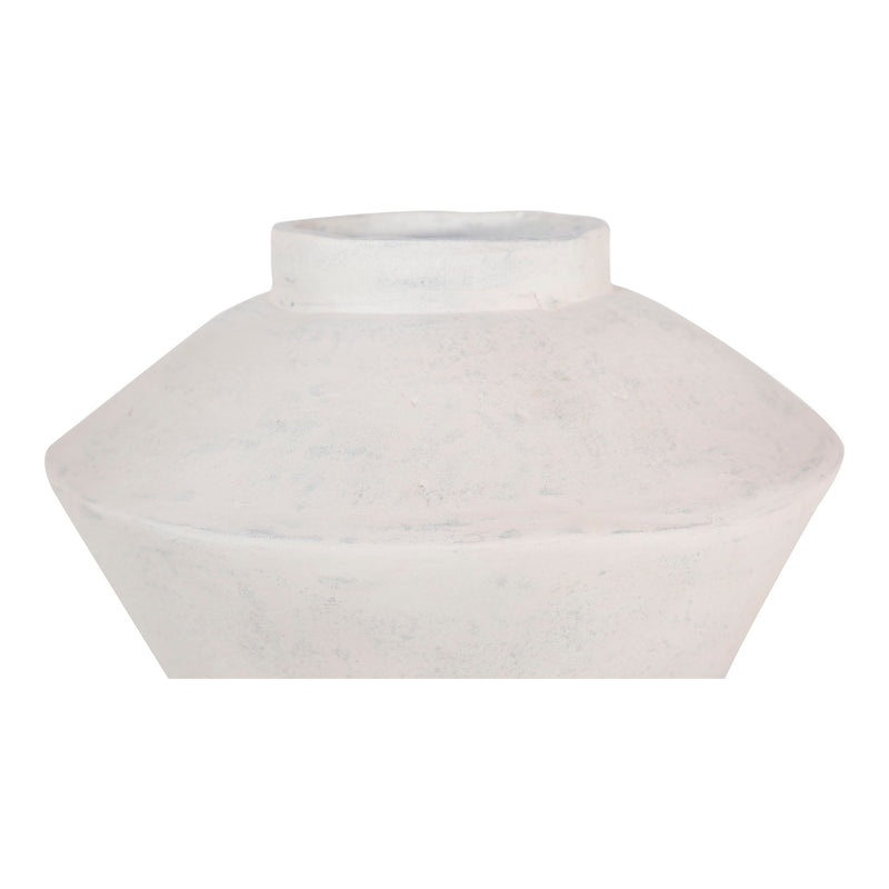 Raja - Large Decorative Vessel - White