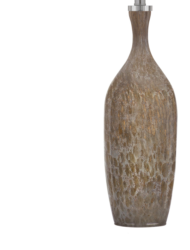 Greeley - Table Lamp - Dark Brown / White