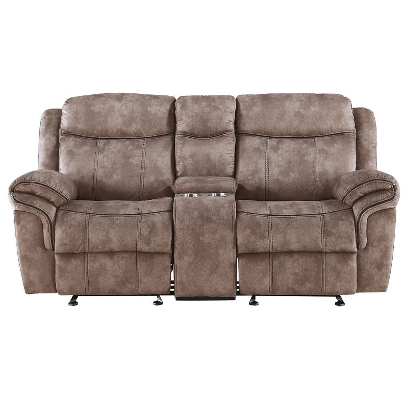Zubaida - Loveseat w/USB Dock & Console (Glider & Motion)