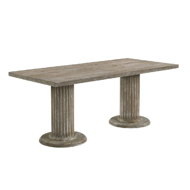 Gabrian - 31" Dining Table - Reclaimed Gray