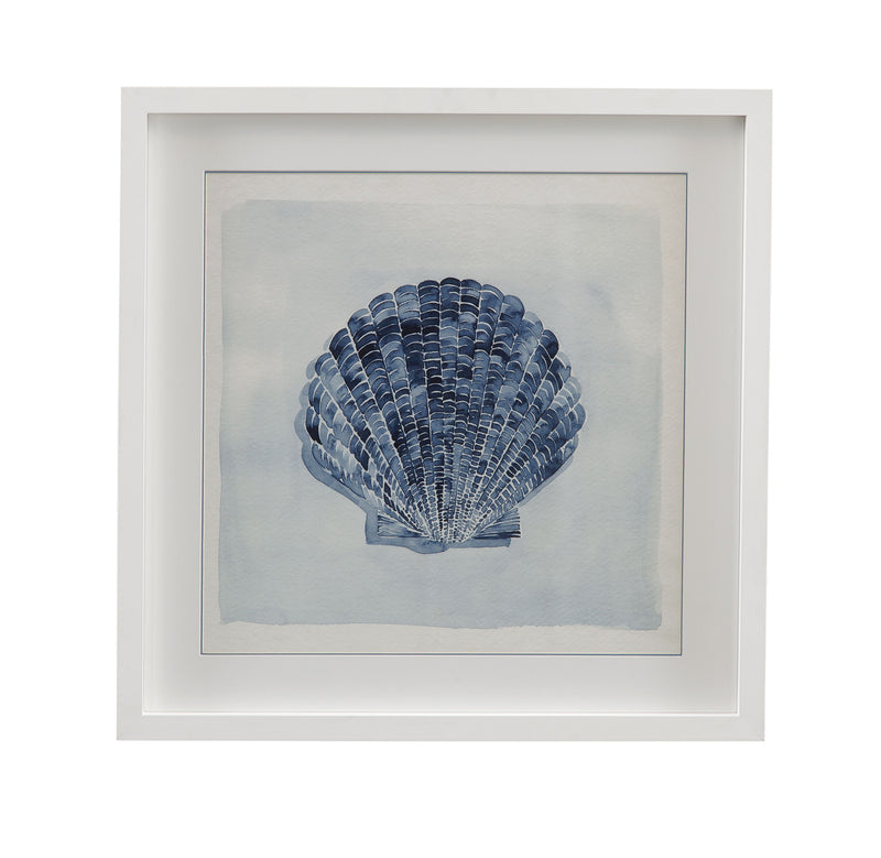 Treasure I Framed Print - Blue