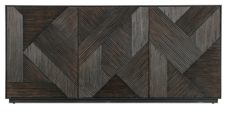 Retreat - Entertainment Credenza - Dark Brown