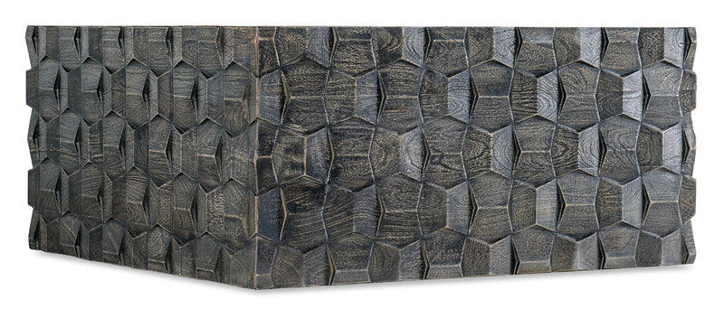 Commerce And Market - Chiseling Cocktail Table - Dark Gray