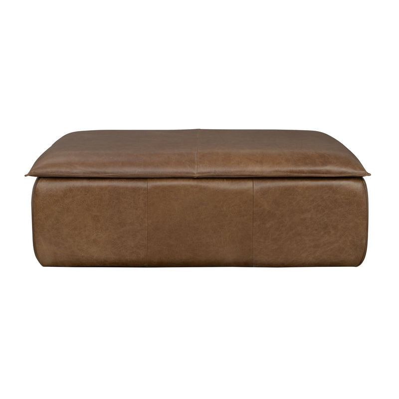Crawford - Leather Rectangular Storage Ottoman