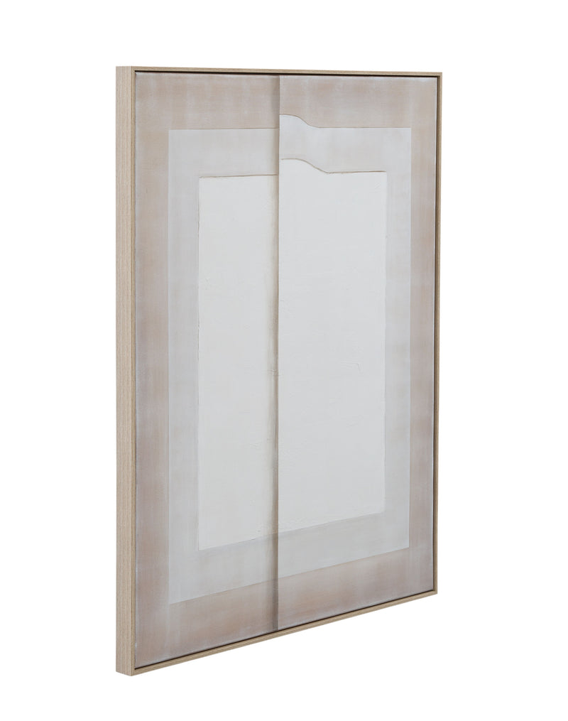 Fold II Canvas Art - Natural