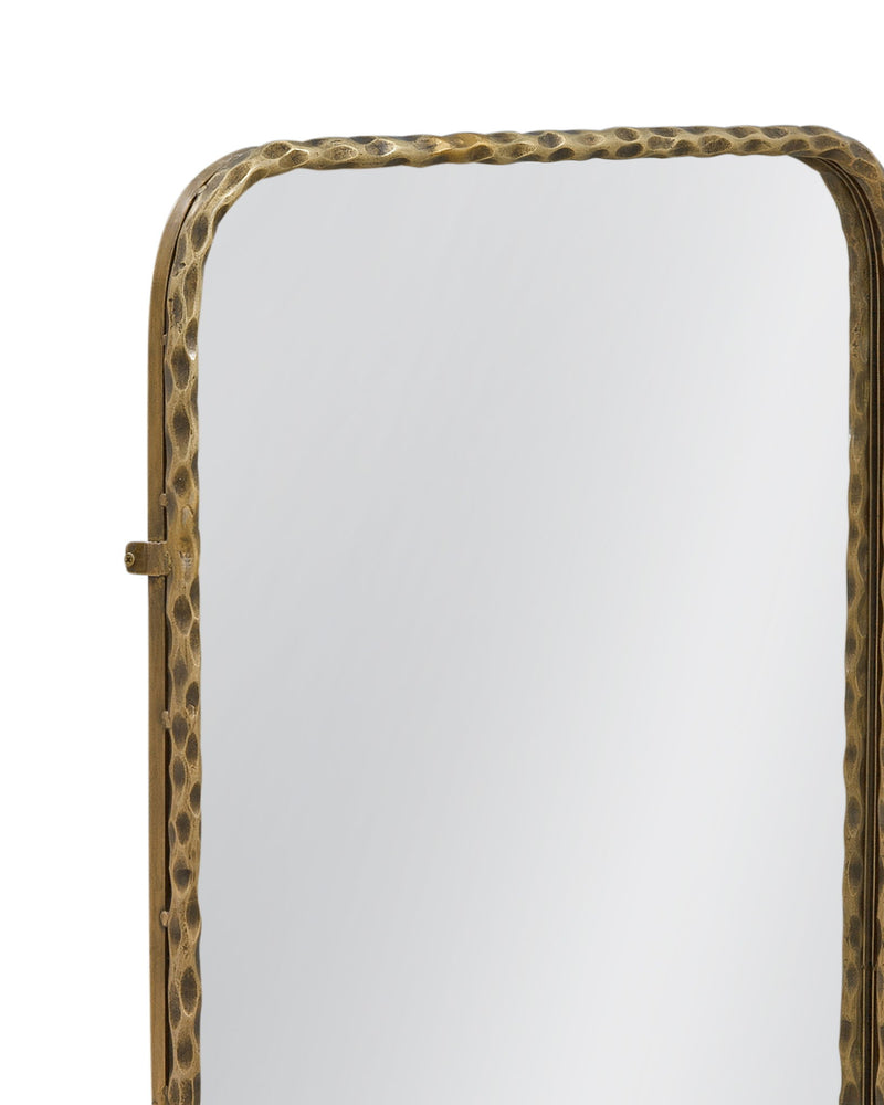 Aria - Wall Mirror - Antique Brass