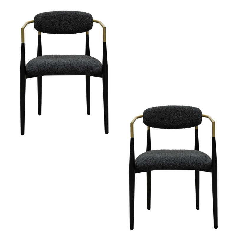 Jenson - Black Dining Chair (Set of 2) - Black