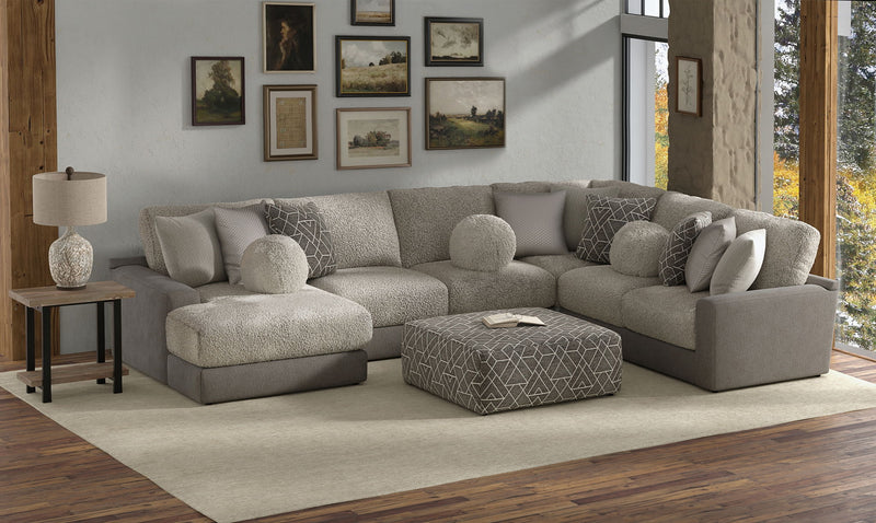 Sectional, Ottoman