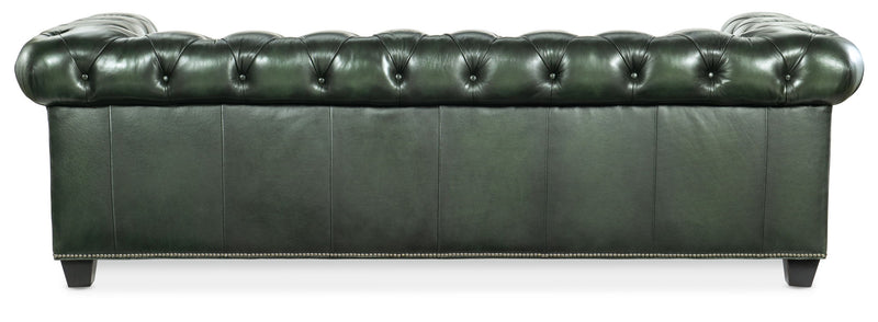 SS - Charleston Tufted Sofa - Dark Green