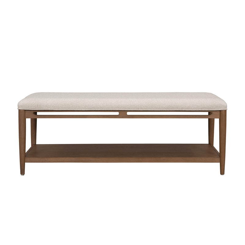 Verona - Rectangular Coffee Table - Beige / Dark Brown