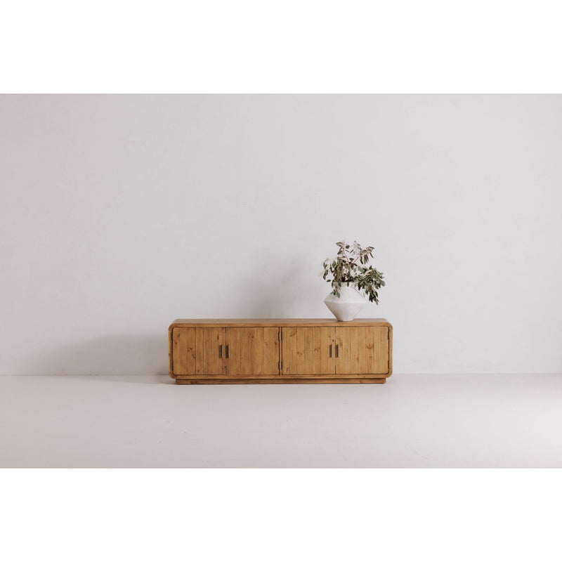Monterey - Media Cabinet - Rustic Blonde