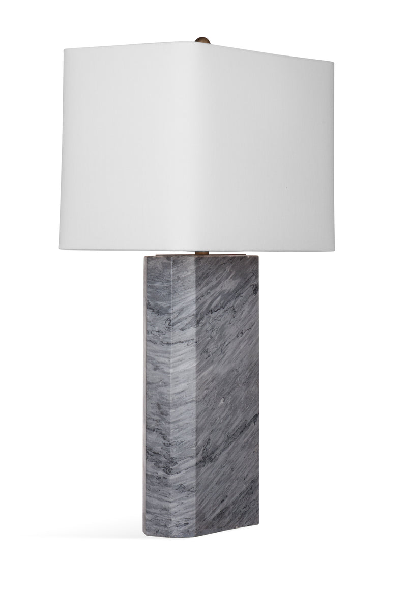 Leed - Table Lamp - Dark Gray / White