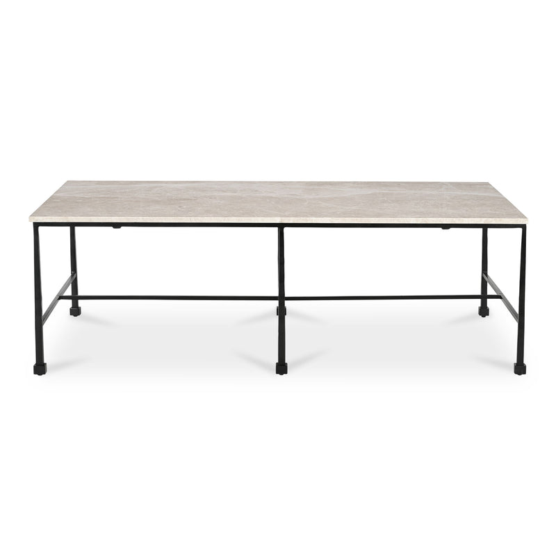 River - Coffee Table - Botticino Beige