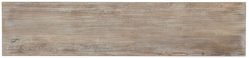 Commerce And Market - 80" Entertainment Console - Light Brown