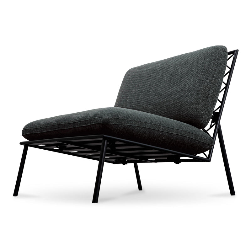 Salma - Outdoor Accent Chair - Charcoal
