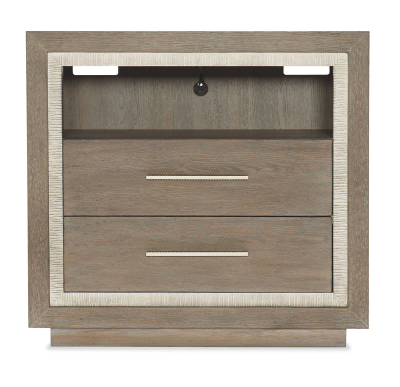 Serenity - Balboa 2-Drawer Nightstand - Gray