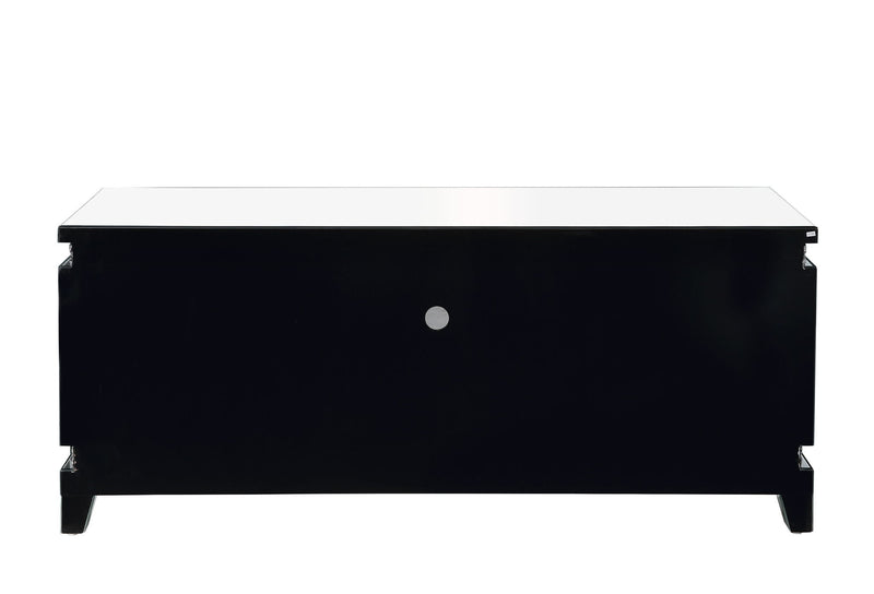 Lotus - TV Stand - Mirrored, Faux Ice Cube Crystals