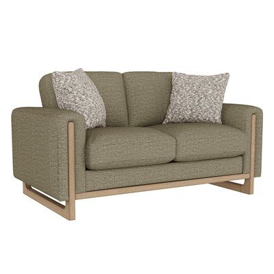 Sutton Place - Upholstered Loveseat - Green