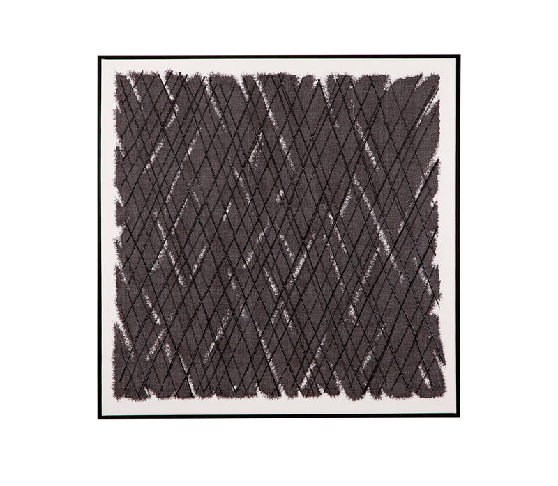 Ganesha Canvas Art - Black