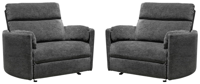Radius Xl - Extra Wide Power Glider Recliner (Set of 2)