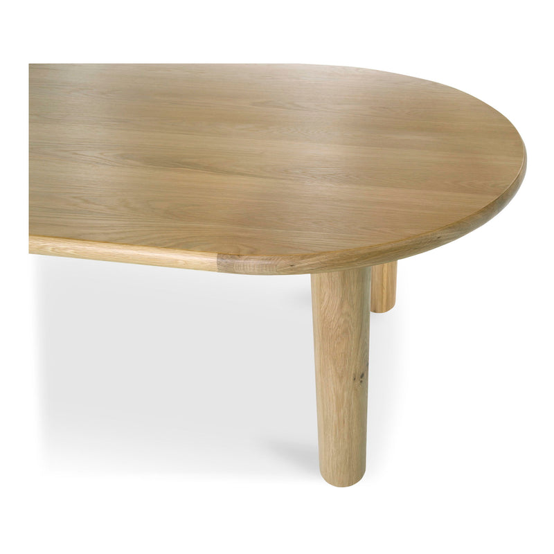 Milo - Small Oak Dining Table - Natural Solid