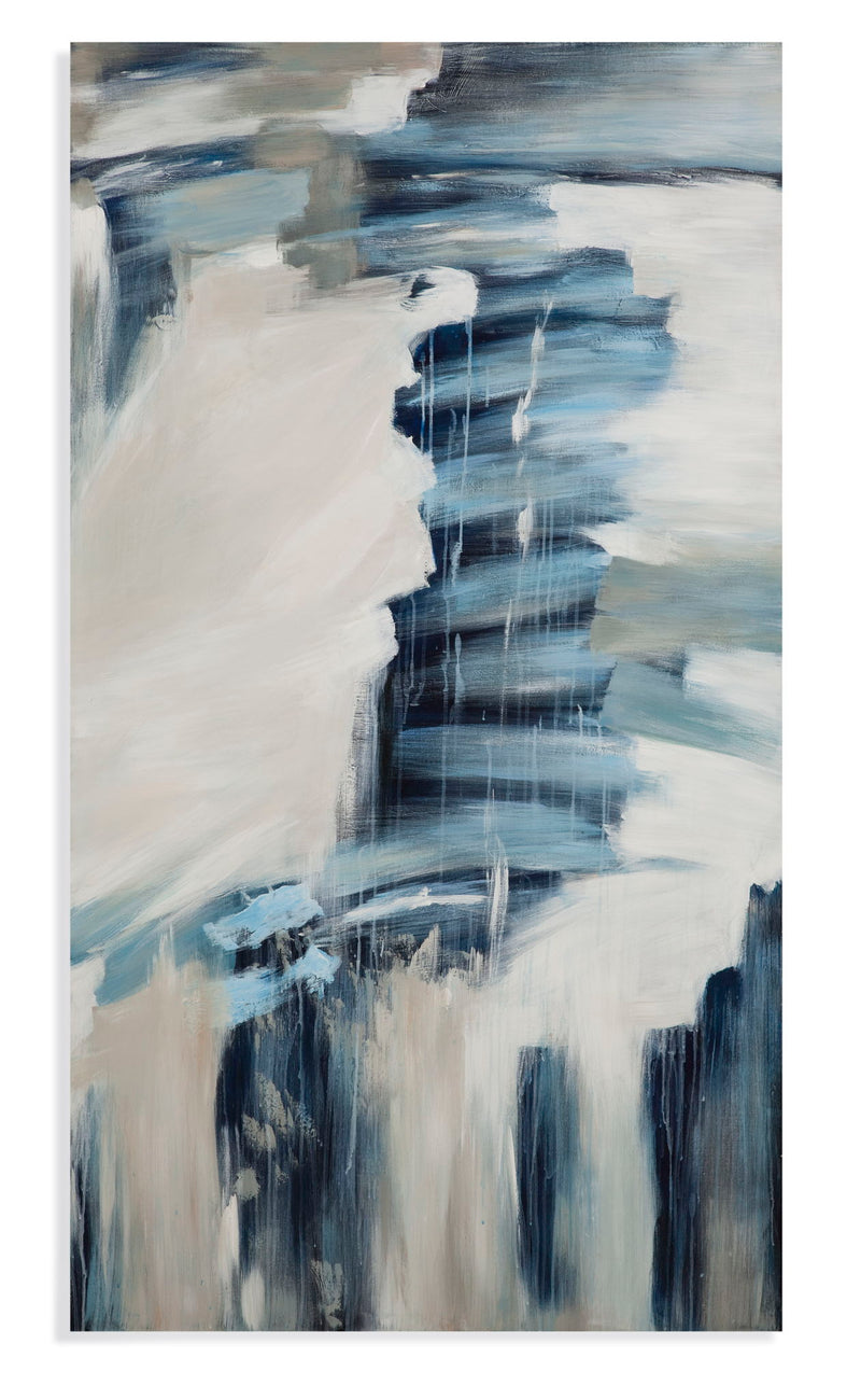 Blue Theory Canvas Art - Blue