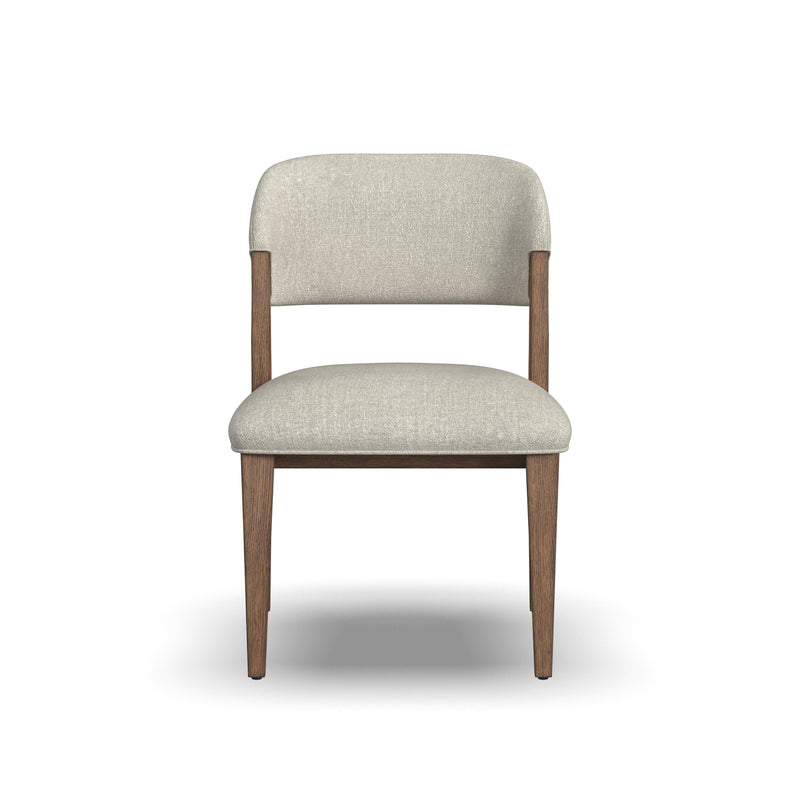 Lyra - Upholstered Barrel Chairs (Set of 2) - Pearl Silver