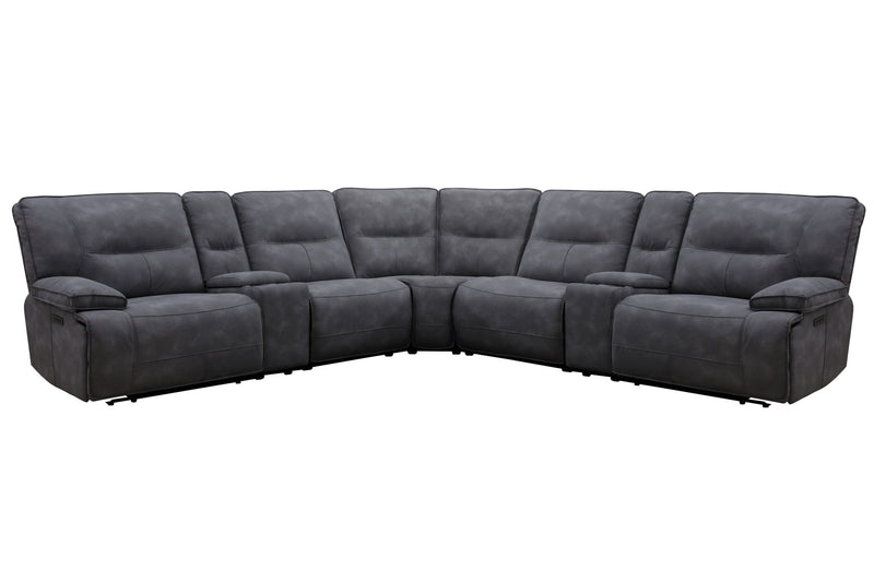 Gladiator - 6 Piece Modular Power Reclining Sectional
