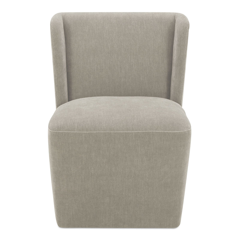 Cormac - Rolling Dining Chair - Slate Green