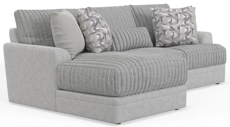 Titan - Sectional With Comfort Coil Seating And Accent Pillows Included