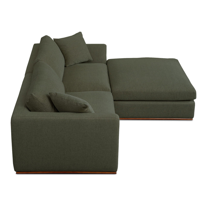 Rue - Nook Modular Sectional - Dark Green