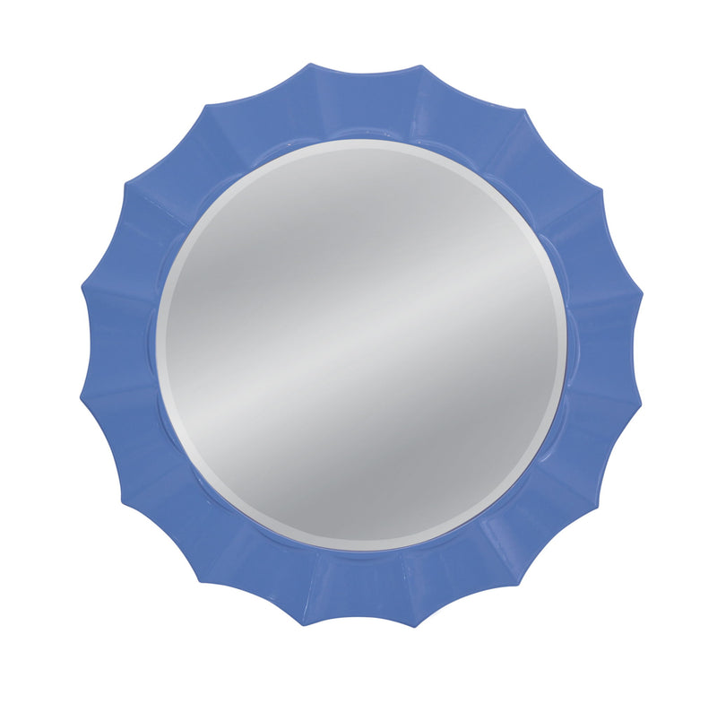 Blue Altair - Wall Mirror - Blue