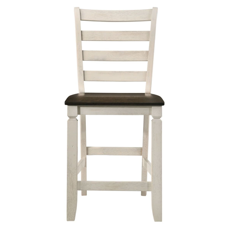 Tasnim - Counter Height Chair (Set of 2) - Oak & Antique White