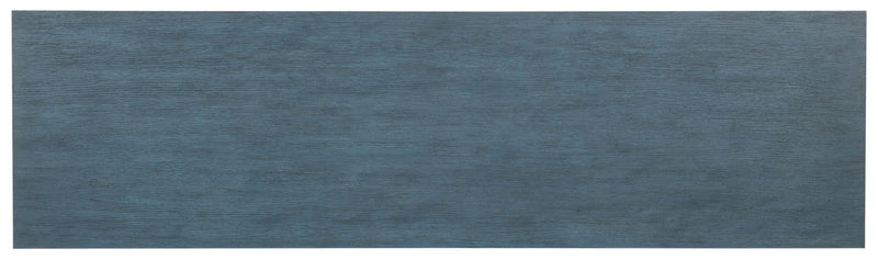 Melange - Round Valley Three Door Entertainment Credenza - Blue