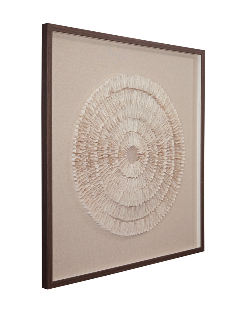 Vesica Wall Art - Beige