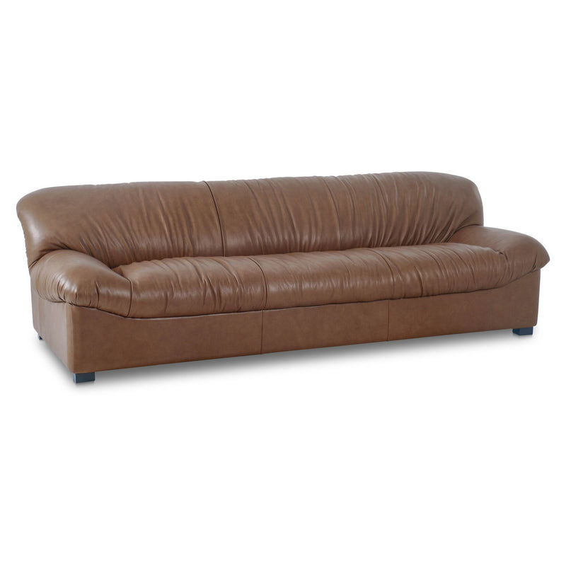 Halston - Stationary Sofa - Dark Brown